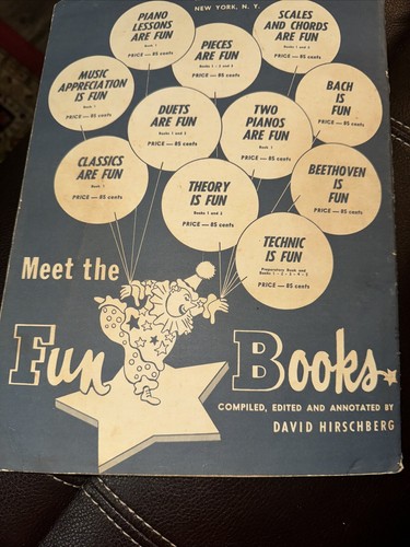 Scales And Chords Are Fun Books David Hirschberg Vtg Piano Sheet Music 1948 - 第 7/9 張圖片