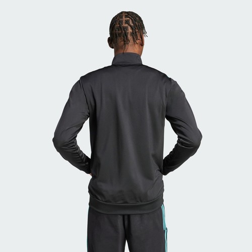 Adidas Men's Mercedes-AMG Petronas Formula One Team Track Top Black/White JV5355 - Picture 2 of 7