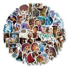 Raya The Last Dragon Stickers Skateboard Vinyl Laptop Luggage Decal Child 50 pcs