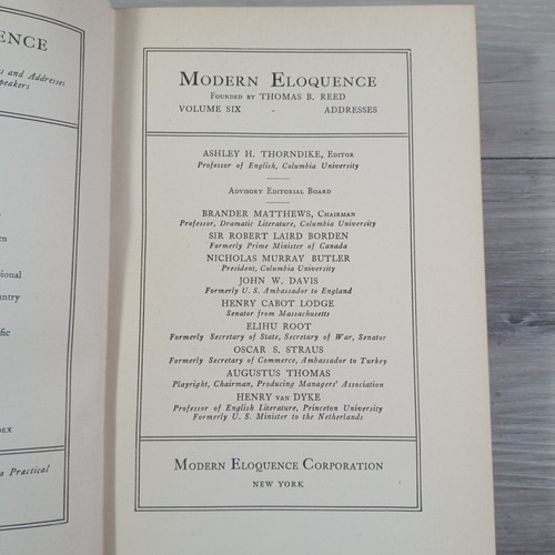 Modern Eloquence Lot Of 4 PB Books Addresses Vols 4, 5, 6, 7 See Below - Picture 12 of 19