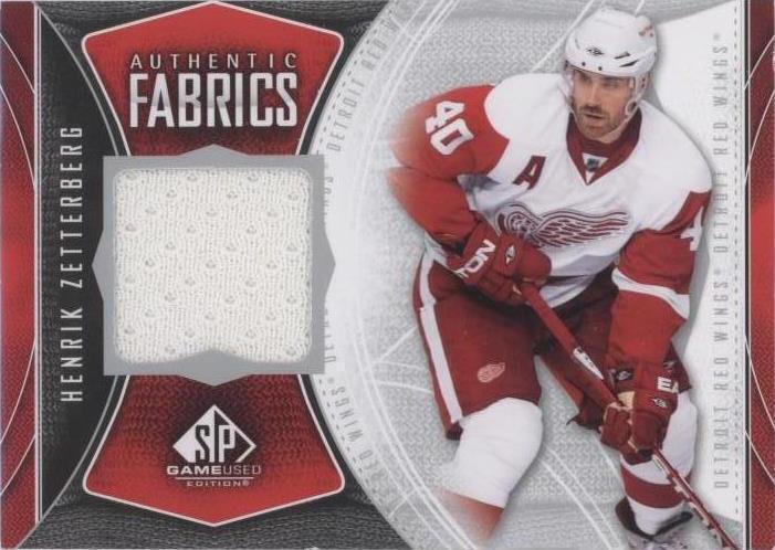 2009-10 SP Game Used Edition - Henrik Zetterberg #AF-HZ - 1 of 1