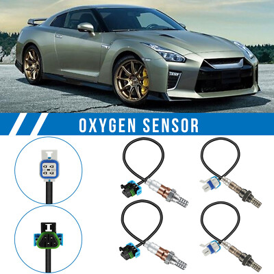 Oxygen Sensor O2 Upstream + Downstream 4pcs For Chevrolet Camaro GMC Sierra 2500