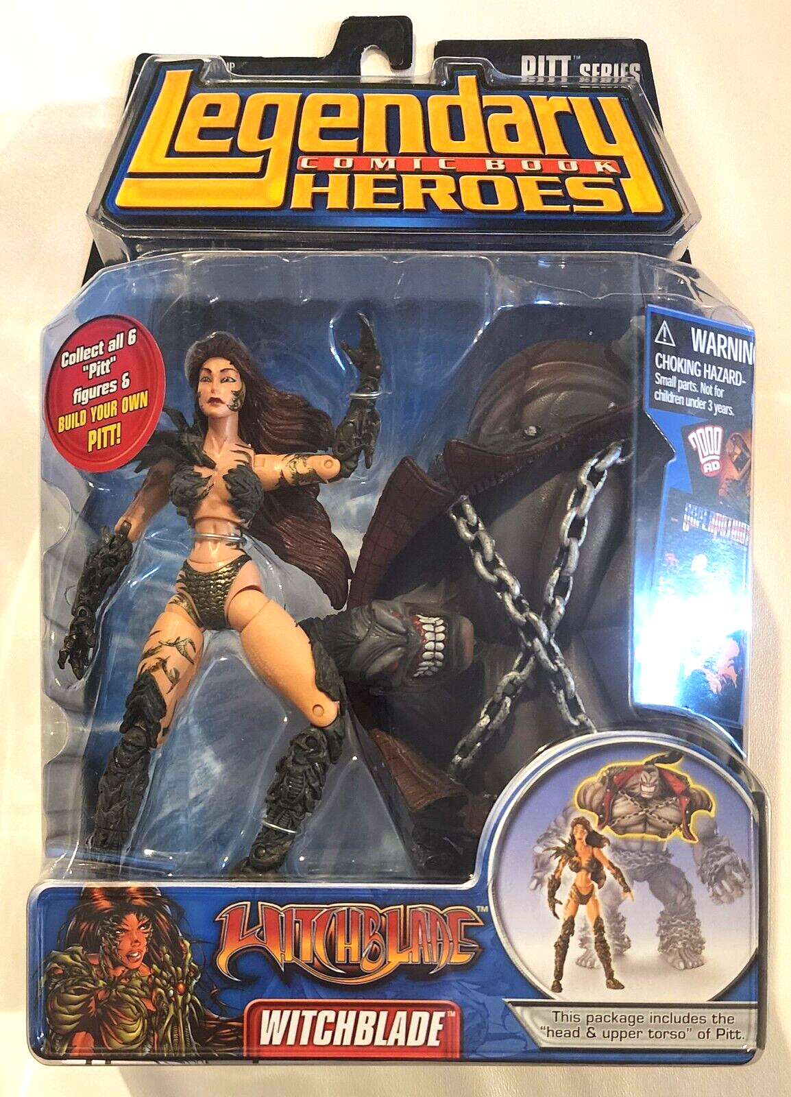 New! Complete PITT Baf set (plus variants) - Legendary Comic Book Heros - ToyBiz