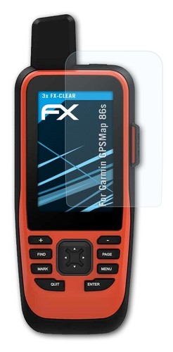 atFoliX 3x Película Protectora para Garmin GPSMap 86s transparente - Imagen 3 de 9