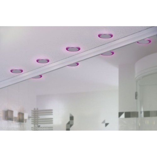LED Sternenhimmel 10x0,6W Einbauleuchten Farbwechsel Effekt Fernbedienung LED - Bild 2 von 9