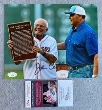 BOSTON RED SOX- JOE CASTIGLIONE AUTOGRAPH 8x10 RETIREMENT DAY PHOTO JSA AS93722