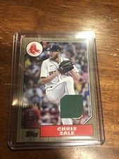 2022 Topps Series One 1987 Chris Sale Relic #3/50