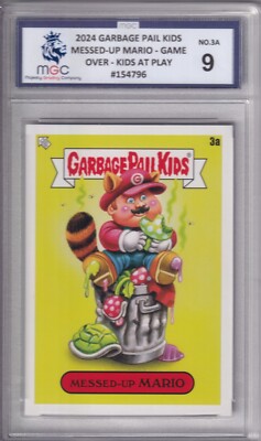 2024 - Garbage Pail Kids At Play Game Over - #3a Messed-Up MARIO (9-M)