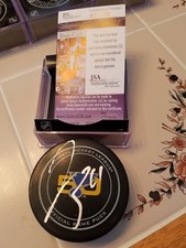 JAKE ALLEN signed BLUES 50th Anniversary official game puck JSA COA