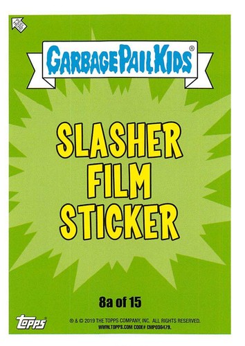 GARBAGE PAIL KIDS REVENGE OF OH, THE HORROR-IBLE PICK-A-CARD 2019 BASE STICKERS - Picture 371 of 401