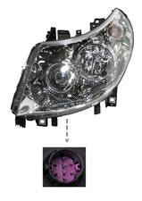 SCHEINWERFER HAUPTSCHEINWERFER LINKS MOTOR LWR für PEUGEOT BOXER 2006-2010