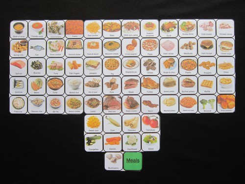 Tarjetas visuales de comidas diarias autismo/TDAH/PECS/ayuda visual no verbal/demencia/SEN - Imagen 16 de 35