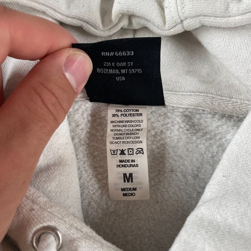 Sitka Hoodie Men's Size Medium Icon Pullover Heavyweight White Marsh *Flaws - Picture 11 of 16