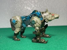 Transformers Beast Wars Rhinox Transmetal Deluxe 1997 Incomplete