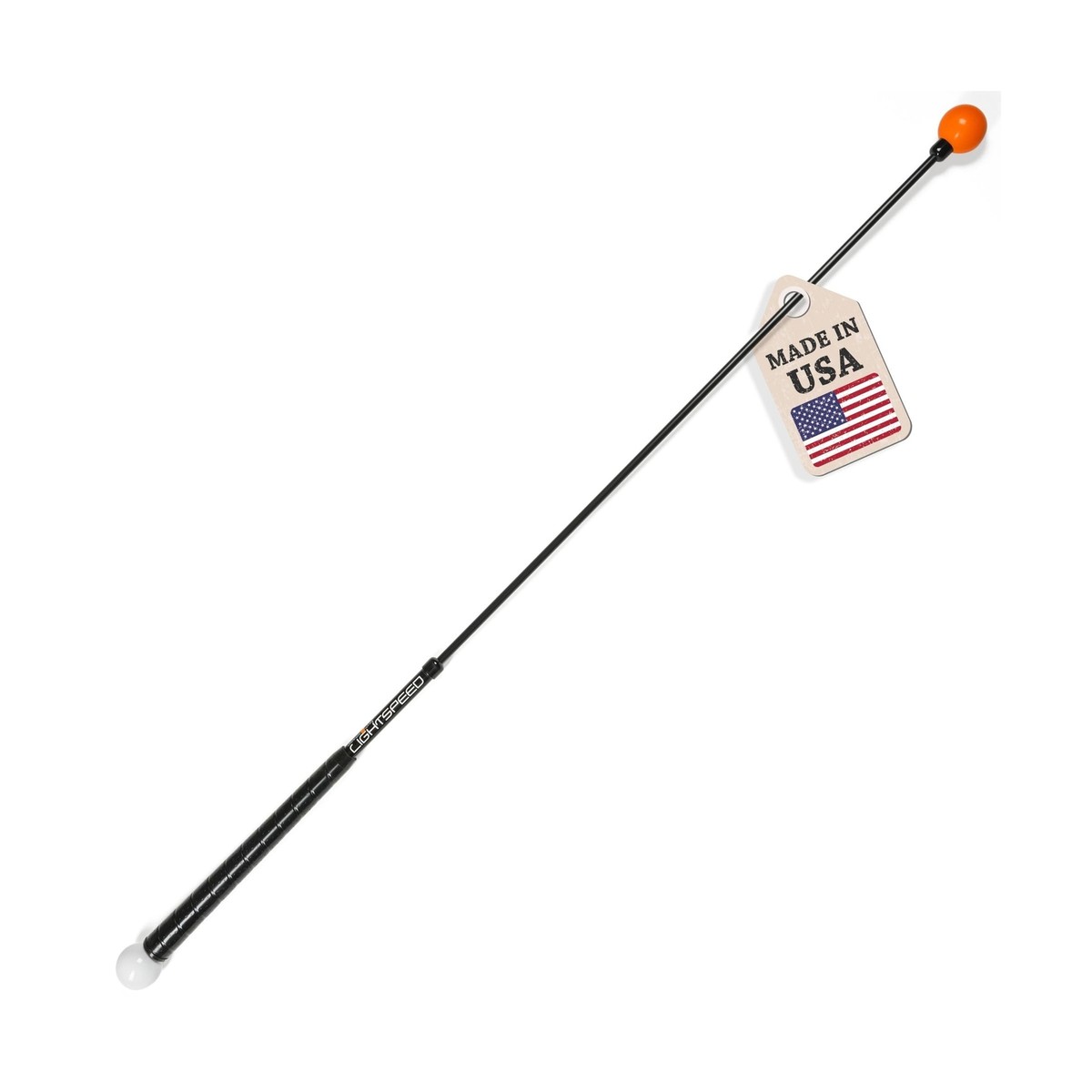 Orange Whip Lightspeed 43 inch Golf Swing Trainer - OWLS for