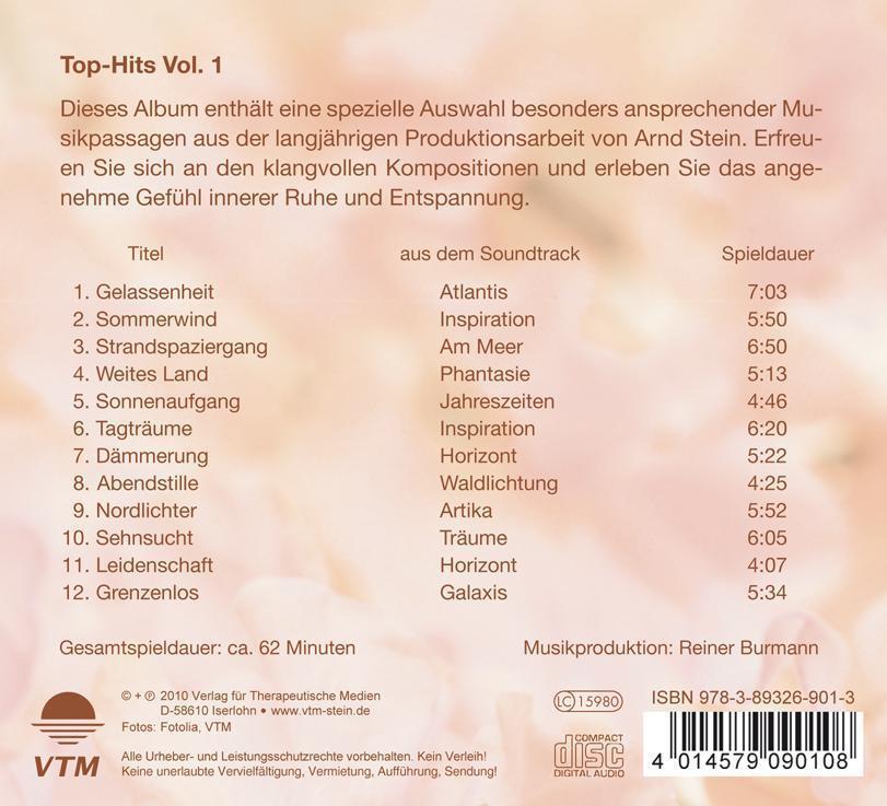 Thumbnail - Top-hits Zum Entspannen 1. Cd | Arnd Stein | Audio-cd | Deutsch | 1998