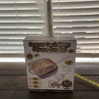 Copper 4 Piece Set Chef Cookware, 9.5” Non Stick Deep Square PanFry Basket NEW