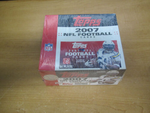 2007 Topps NFL Football Factory Sealed 24 Pack Box-288 Cards Peterson RC Year