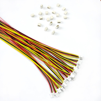 20 Sets JST SH 1.0Mm 3-Pin Male Connector and 28AWG Female Connector Plug wit...