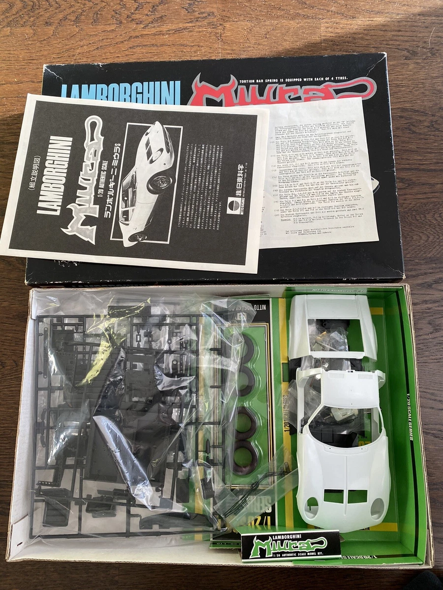 Nitto Kagaku Lamborghini Miura 1:20 Bausatz | eBay