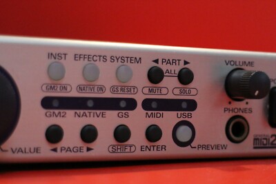 Used Roland Edirol SD-80 Studio Canvas MIDI Sound Module U2295