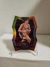  2016-17 Select Tie-Dye Prizm Die-Cut Parallel 2/25 Ivica Zubac RC CLIPPERS 