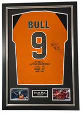 Wolves Steve Bull Signed wolverhampton Wanderers Shirt Autographed