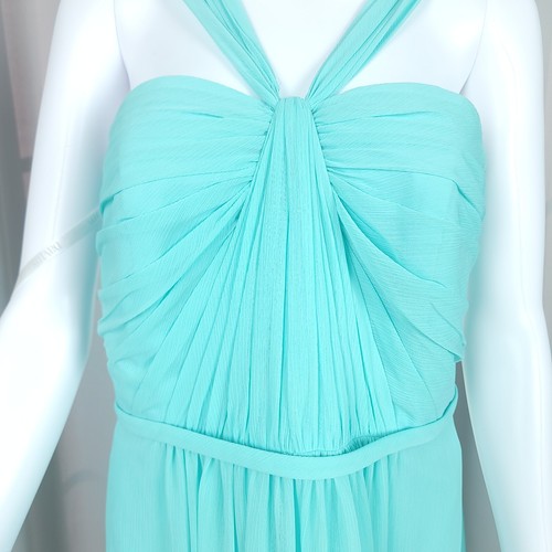 David's Bridal Mint Color Bridesmaid Dress Size 16 - Picture 3 of 7