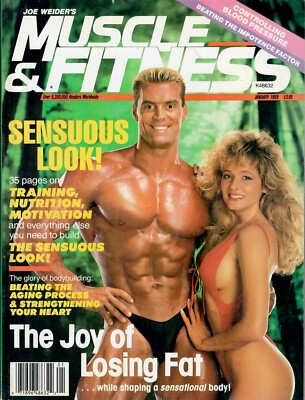 #ad Muscle amp; Fitness magazine Joy of Losing Fat Controlling Blood Pressure $20.49