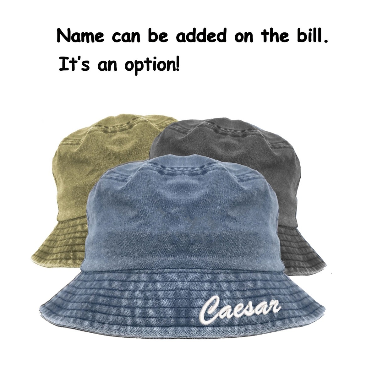 Old English Sheep dog Sheepdog embroidered bucket hat, pigment
