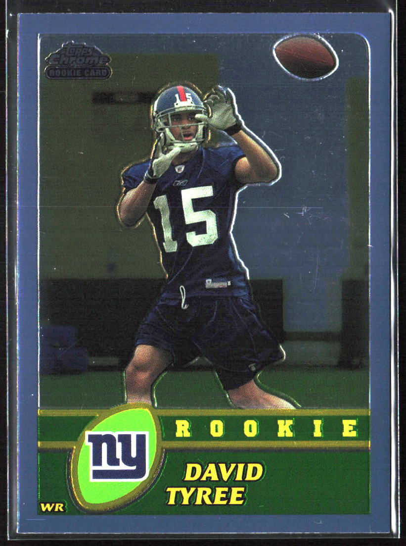 2003 Topps Chrome #260 David Tyree