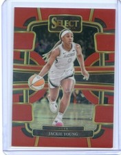 2024 Panini Select WNBA JACKIE YOUNG #38 RED PRIZM /149 ACES