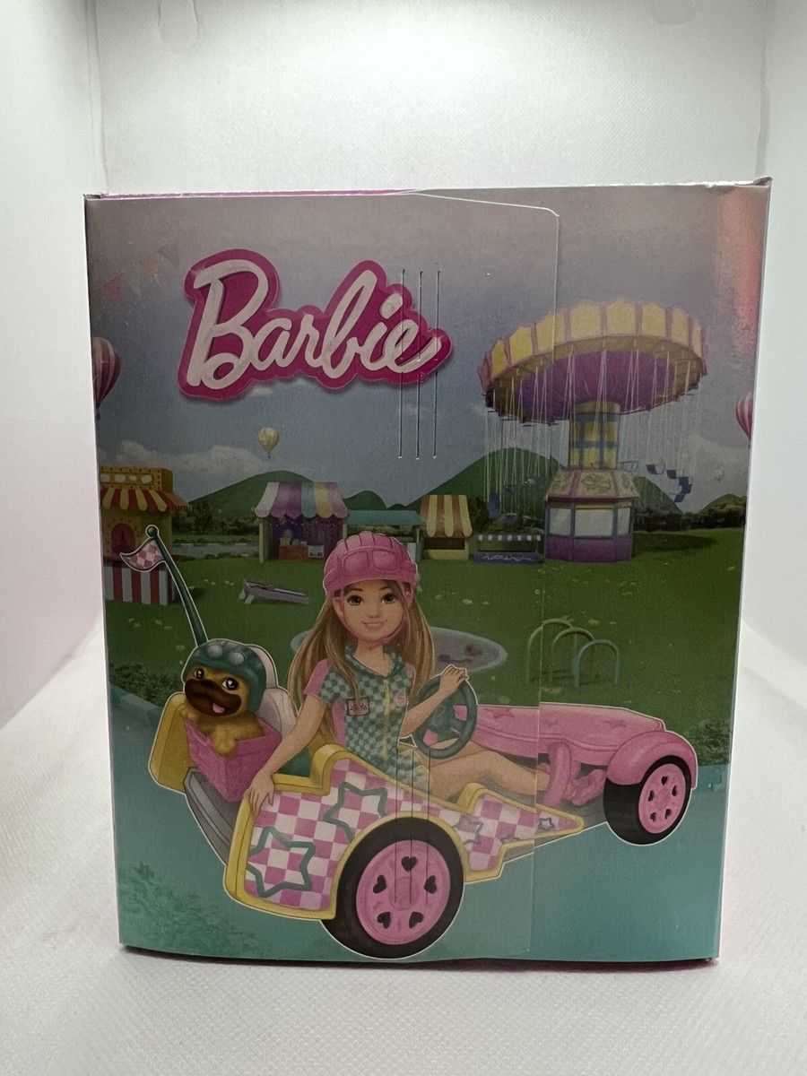 Barbie FWV16 Travel Stacie Doll, With 5 Accessories, Blonde