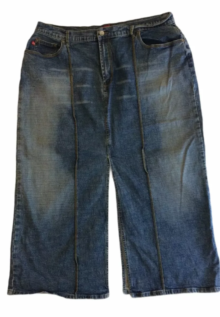 Long blue jean skirts xl cheap