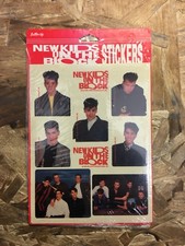 New Kids On The Block Sticker Pack NEW SEALED nkotb vtg deadstock