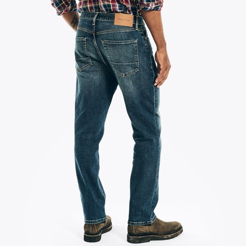 NWT Nautica Men's Original Relaxed Straight Stretch Denim Jeans 4 Colors All Siz - Picture 49 of 55