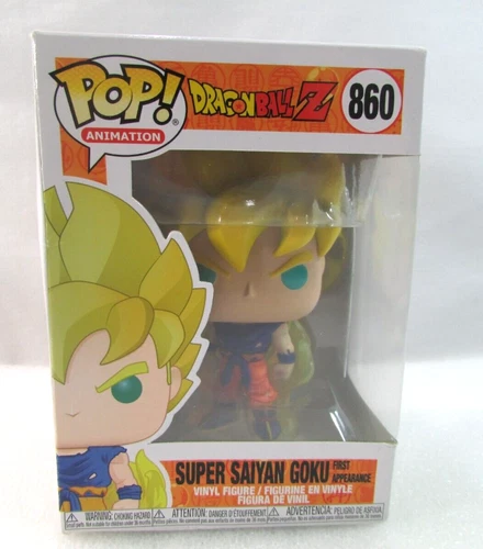 Funko Pop! Dragon Ball Z - Super Saiyan Goku #860 First Appearance