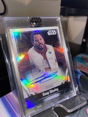 Star Wars Signature Series 2021 | Autogramm | Greg Grunberg als Snap Wexley A-GG2