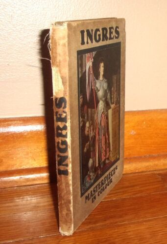 INGRES-Masterpieces in Colour-JEAN AUGUST-DOMINIQUE INGRES-8 Color Plates HC! - Imagen 2 de 6