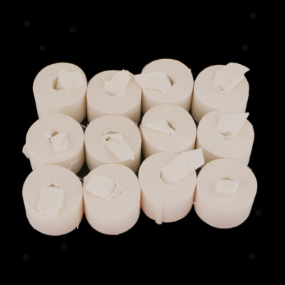12x ''Mouth Coils'' Papier Schlange als Zauber Requisit für Zaubershow-Weiß
