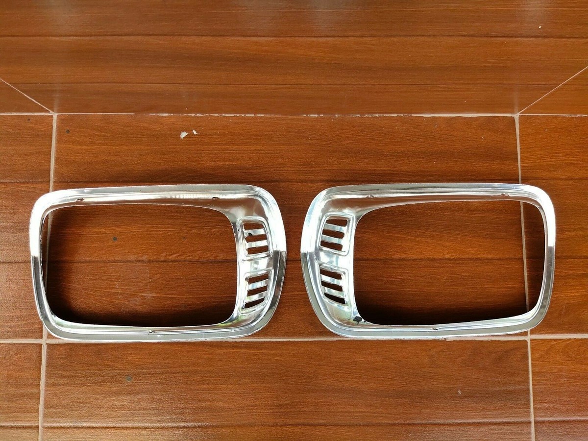 MAZDA 808 818 RX3 HEADLIGHTS BEZEL SURROUND RECTANGLE GENUINE