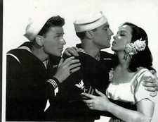 SUPER RARE 8X10 1945ORIG ANCHORS AWEIGH FRANK SINATRA GENE KELLY KATHRYN GRAYSON