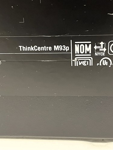 Lenovo Thinkcentre M93p Tiny PC (Intel Core i5 4th Gen 3.3GHz 8GB NO HDD) WORKS! - Picture 4 of 4