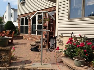 bird perch stand for large bird home made aluminum