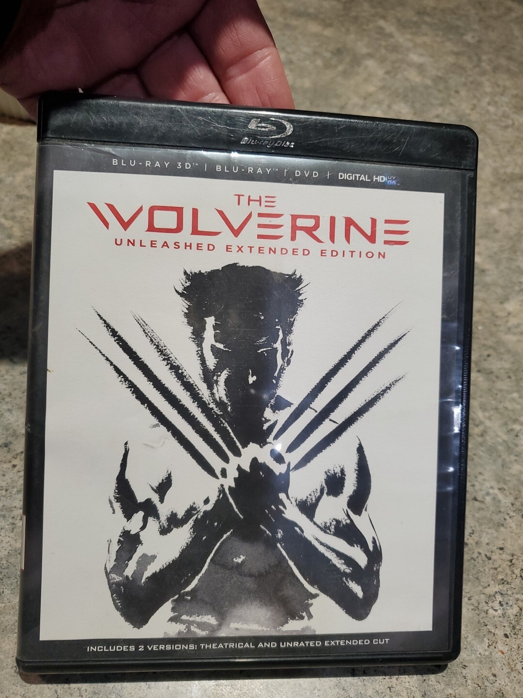The Wolverine Unleashed Extended Blu-ray/DVD/3D 2013 4-Disc Set