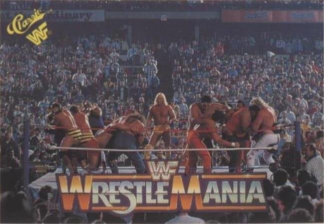 1990 Classic WWF The History of Wrestlemania - Battle Royal #5 - 1 of 1