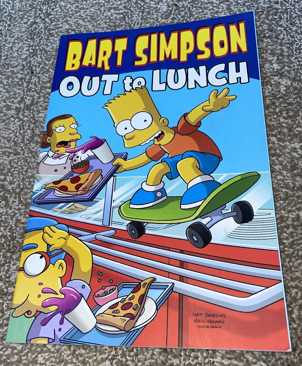 Matt Groening Signed Simpsons Comics Book Bart Simpson Out To