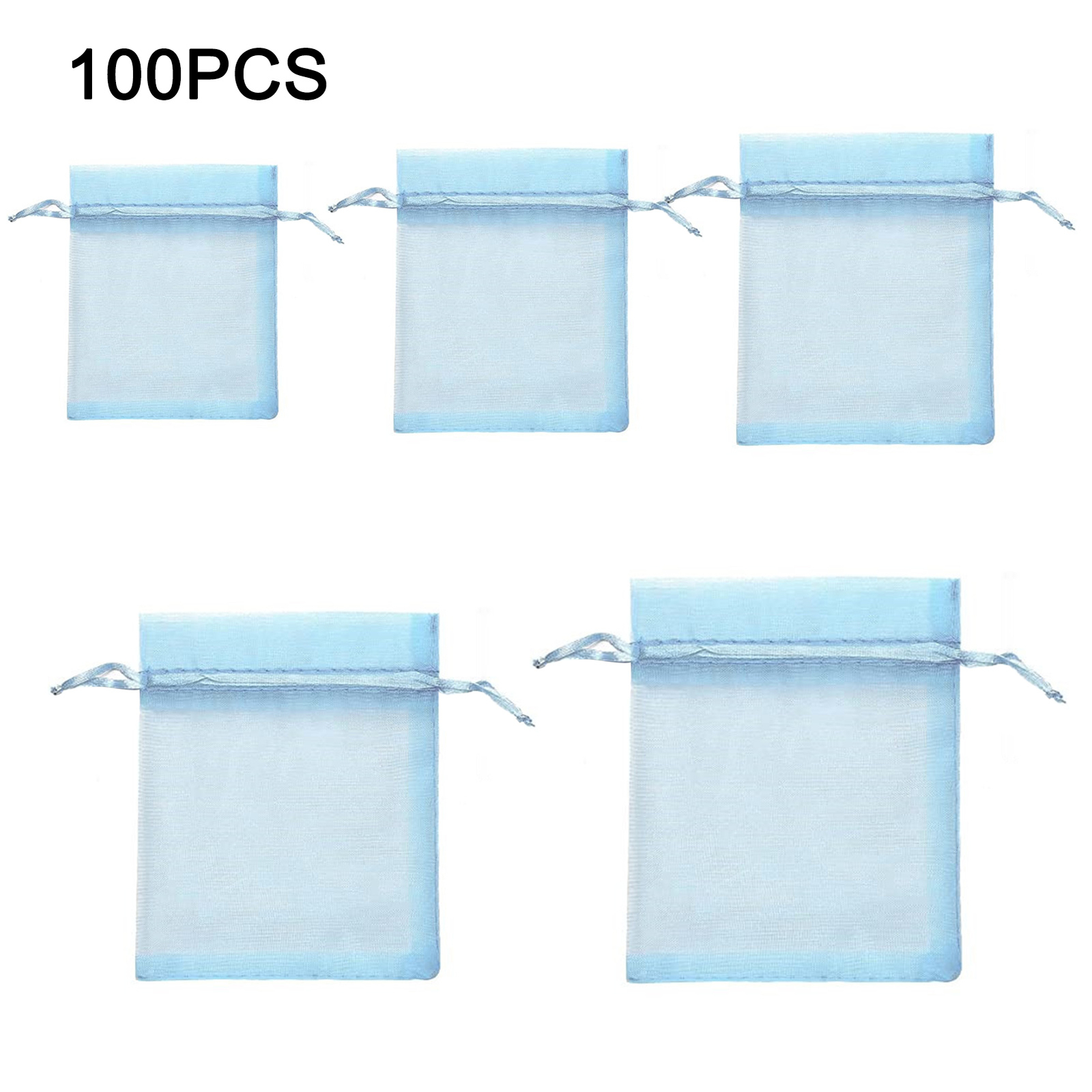 100pcs Fruit Protection Bags Drawstring Design Fruit Tree Net Bag for