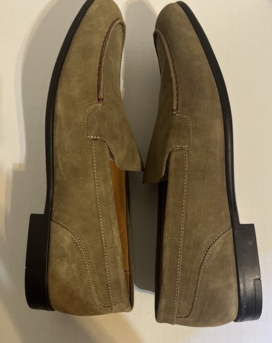 New Bruno Magli Men's Sino Loafers Size 12 Tan - Picture 5 of 5