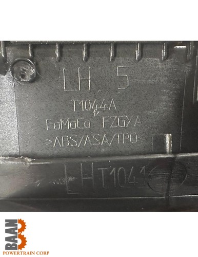OEM Fender Name Plate Emblem XLT LH Black for 2021-24 Ford F150 ML34-16B115-AC - Foto 3 di 4